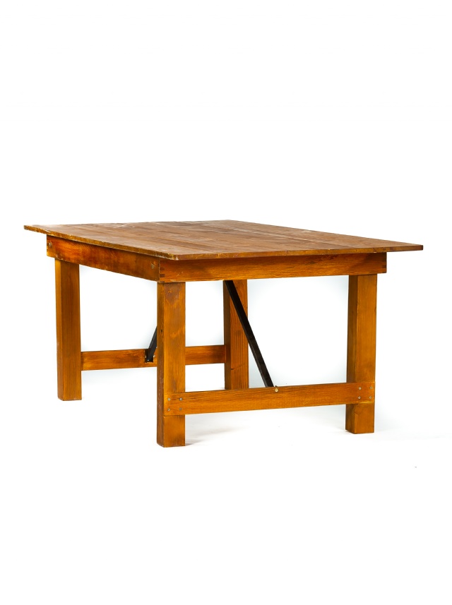 Table de Ferme en Bois