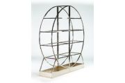 Alex Silver Deco Round Shelves