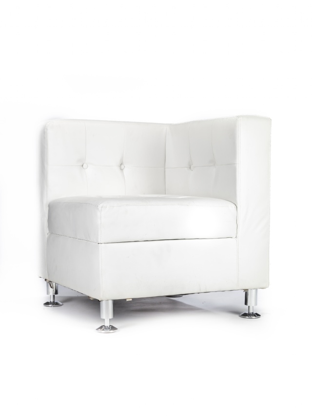 White Crystal Modular Sofa